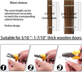 Goo-Ki Cabinet Handles 12 PCS - Black Drawer Pulls 5 in (128mm) Hole Centers - Tilted Solid Drawer Handles for Kitchen Cabinet Pulls - Finger Pull