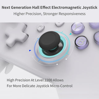 GuliKit KK3 Max Game Controller Hall Effect Joysticks Analog & Digital Triggers Wireless Pro 1000HZ Polling Rate Maglev/HD/Rotory Vibration Compatible with Switch/PC/Android/iOS/Steam Deck (Black)