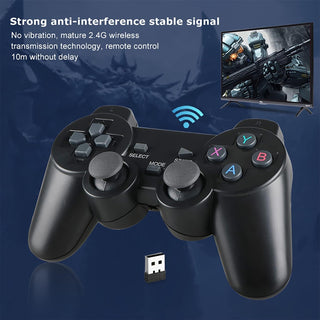 4K HD Family TV Video Game Console Retro Wireless X6S Magic Game Box Plus 128GB 10000+ Games For PSP N64 PS1 CPS Game Stick
