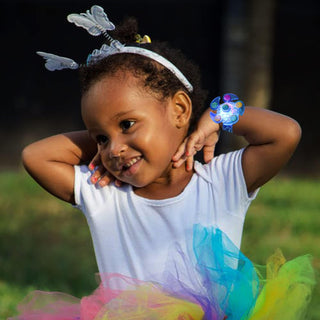 25 Pack LED Light Up Fidget Spinner Bracelets Party Favors For Kids 4-8 8-12,Glow in The Dark Party Supplies,Birthday Gifts,Treasure Box Toys for Classroom,Carnival Prizes,Pinata Goodie Bags Stuffers