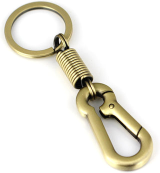 Maycom® Retro Style Simple Strong Carabiner Shape Keychain Key Chain Ring Keyring Keyfob Key Holder