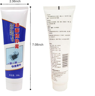 Staright 250g Drywall Repair Kit Wall Mending Agent Free Scraper Surface Repair Cream Instant Wall Plaster Repair Paste to Cover Holes Cracks Graffiti