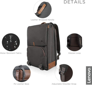 Lenovo B210 15.6 inch Casual Laptop Backpack, Black (Upgraded)