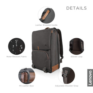 Lenovo B210 15.6 inch Casual Laptop Backpack, Black (Upgraded)
