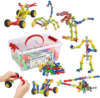 Roselyn Building & Construction Toys | 170-Pieces, Learning & Education Toys, Building Blocks, Fun STEM Engineering Kids toys