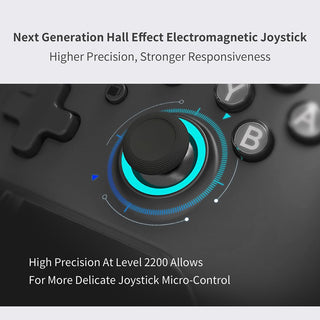 GuliKit KK3 Max Game Controller Hall Effect Joysticks Analog & Digital Triggers Wireless Pro 1000HZ Polling Rate Maglev/HD/Rotory Vibration Compatible with Switch/PC/Android/iOS/Steam Deck (Black)