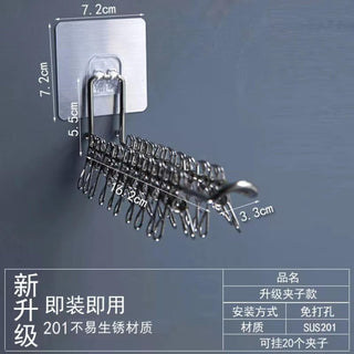 ZALCOON 6 PCS Mop Broom Holder Wall Mount - Mop Holder Self Adhesive Broom Hanger for Home Garage Garden Laundry Room Storage, Kitchen Tools Organizer