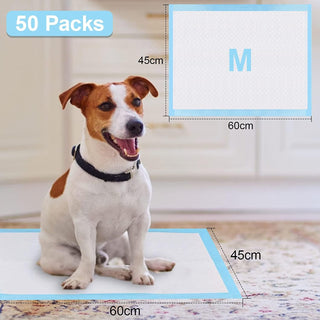 Mumoo Bear Pet Training Pads Super Absorbent Puppy Pads Anti Slip Toilet Pee Mat, Leak Proof & Quick Dry Pet Pads for Dogs Cats Rabbits Pets (40 PACK-60 * 60CM)