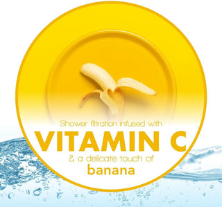 Be-Vita Korean Vitamin Shower Filter - Anti Hair Loss - Prevents Dry Skin - Chlorine Removal - Rust Removal - Relaxing Aromatherapy - Non-Toxic (Baby Powder)