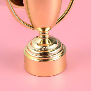 KASTWAVE Plastic Gold Star Award Trophies for Party Decorations, Party Favors, School Award, Game Prize, Party Prize and Appreciation Gifts (13 Pack 4.7'')
