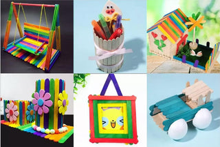 BUY4LESS - Wooden Kids Educational Piano Xylophone, Educational Musical Instruments Toy, 8 Key Scales (Xylophone)