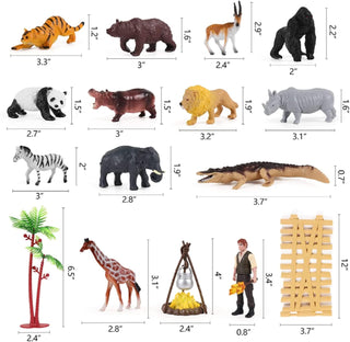 AM ANNA Horse Stable Playset Toys for Boys Girls Age 4-7,17 Pcs Cowboy Toy Spirit Toy Playset with Horses Figures Stall Tractor,Farm Animals Farmhouse Toys Farmer Vehicle (17 PCS Horse Stable Playset)