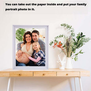 NC Baby Handprint Kit Footprint Baby Keepsake Frame Kit Photo Frame Kit for Newborn Boys Girls Keepsake Box Gifts Babyprints Touch Ink Pad to Create Baby's Prints Baby Shower Gifts New Mom Gifts