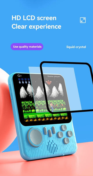 BLOC V G7 Handheld Game Console - Single Player (Green)