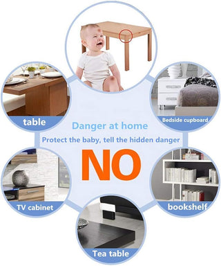 Gudui ‎SHOWAY Corner Guards (12 Pack) Clear Protectors | High Resistant Adhesive Gel Best Baby Proof Stop Child Head Injuries Tables, Furniture & Sharp Corners Proofing (L-Shaped).