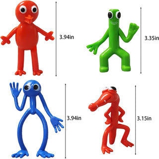 CGCHAONI Rainbow Friends Figure 12pcs, Popular PVC Cartoon Characters Collectible Models, 3.5-4.5 inches Tall, Perfect for Halloween and Game Fans (cn-43)