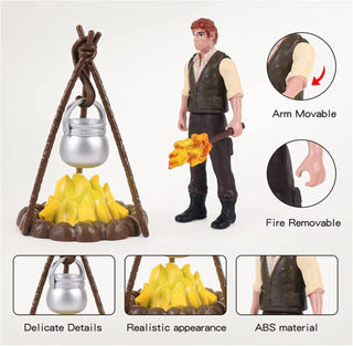 AM ANNA Horse Stable Playset Toys for Boys Girls Age 4-7,17 Pcs Cowboy Toy Spirit Toy Playset with Horses Figures Stall Tractor,Farm Animals Farmhouse Toys Farmer Vehicle (17 PCS Horse Stable Playset)