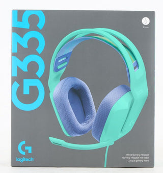 Logitech G335 Wired Gaming Headset, With Microphone, 3.5mm Audio Jack, Comfortable Memory Foam Earpads, Lightweight, Compatible With Pc, Playstation, Xbox, Nintendo Switch - Black