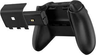 GameWill Dual Charging Dock with 2 x Rechargeable Battery Packs [EXTRA POWER 1200 mAh] for Xbox Series X and Series S (also compatible with Xbox One X/S) - Black- USB