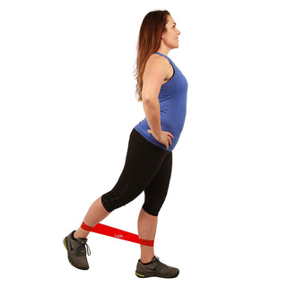 Sky-Touch Elete Exercise Resistance Bands Set Of 5 Resistance Loops Extra Light To Extra Heavy Resistance 12 Inch Work Out Bands Perfect For Gym, Fitness, Yoga, Multicolor, Resendent Bank 1,
