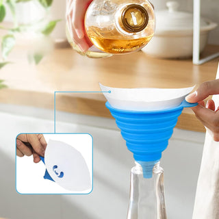 100 Pcs Paint Filter Strainer Resin Filter with 100 Micro Paint Cone Paint Strainers with 1 Pcs Silicone Funnel Filter, Filter Tip Cone Shaped Nylon Mesh Funnel Use Automotive, Spray Guns