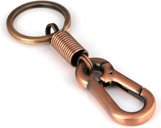 Maycom® Retro Style Simple Strong Carabiner Shape Keychain Key Chain Ring Keyring Keyfob Key Holder