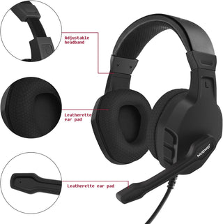 NUBWO Gaming Headset Mic for Xbox one PS4 PC Stereo Gamer Headphones with Microphone Computer Xbox one s Playstation 4 Xbox 1 x Games