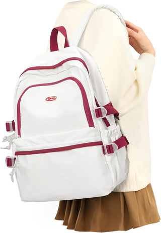 VECAVE Lightweight Casual Laptop Backpack Purse for Women,Travel Backpack with laptop compartment