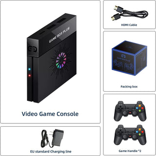 4K HD Family TV Video Game Console Retro Wireless X6S Magic Game Box Plus 128GB 10000+ Games For PSP N64 PS1 CPS Game Stick