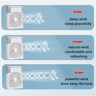 DLC Cooling Fan with Ice Stay cool anywhere. Order now with COD in UAE