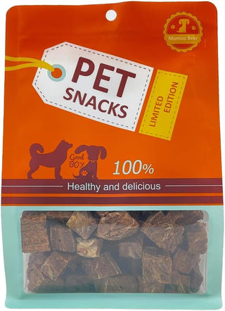 Mumoo Bear - 400 g dog snack chew roll with chicken, 100% natural chews chew roll for dogs with high protein content and low fat