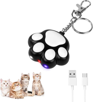 Mumoo Bear Cat Toys, Laser Pointer with 5 Adjustable Patterns, USB Recharge Laser, Long Range and 3 Modes Training Chaser Interactive Toy, Dog Laser Toy