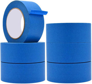 MARKQ Blue Painter’s Tape | 2" x 20 Yards Masking Tape for Painting, DIY Home Office School Stationery, Craft Decorating Tape [1 Rolls]