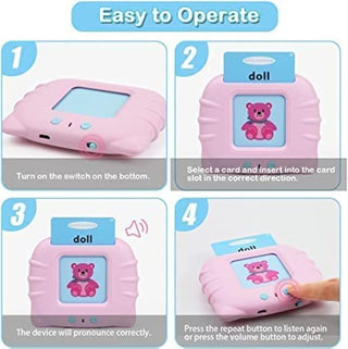 Card early education device (Pink)