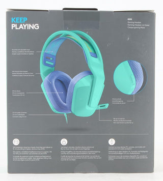 Logitech G335 Wired Gaming Headset, With Microphone, 3.5mm Audio Jack, Comfortable Memory Foam Earpads, Lightweight, Compatible With Pc, Playstation, Xbox, Nintendo Switch - Black