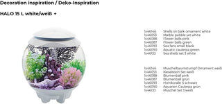 Biorb 46133.0 Sea Shell Set 3 White Aquariums