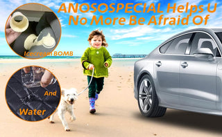 GSODC Dog Car Seat Cover for Back Seat Cover for Kids（1 Pack） with Dog Seat Belt Non Stick Fur Car Seat Protector for Dogs Nonslip Water Proof Durable Dog Car Seat Cover for Truck SUV 1, Black