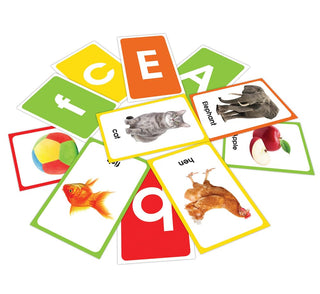 Amazing Flash Cards Alphabet: Early Development Of Preschool Toddler (55 Cards)