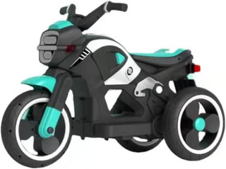 NTECH New Model Children Ride on Toy With Music Light 3 Wheels Rechargeable Battery Car Baby Motorbike 2-7year Boy & Girl Can Sit In Toy Car Scooter Kids Electric Motorcycle (Green)