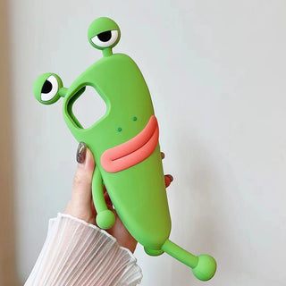 IPHONE Funny Silicone 3D Frog Phone Case For IPhone 14 13 11 12 Pro Max XS XR X 7 8 Plus SE Cartoon Cute Shockproof Bumper Cover