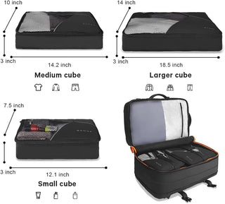 BANGE Travel Backpack,Flight Approved Carry On Backpack for International Travel Bag, Water Resistant Durable 17-inch Laptop Backpacks,Large Daypack Business Weekender Luggage Backpack for Men Women…