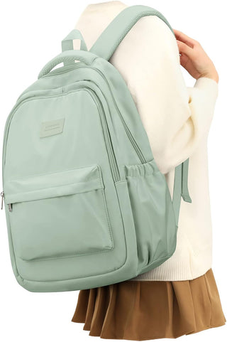 VECAVE Lightweight Casual Laptop Backpack Purse for Women,Travel Backpack with laptop compartment