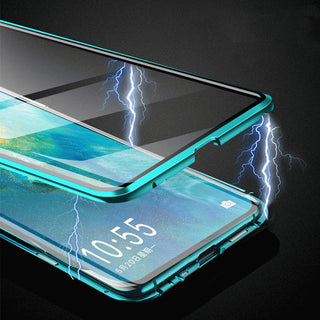 XIAOMI 9 Fashion Personality Magnetic Glass Protective Case