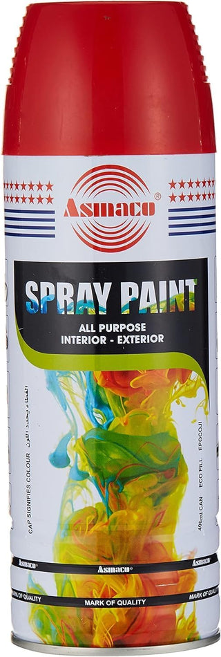 Biella™ Asmaco All Purpose Interior and Exterior Spray Paint (WHITE)