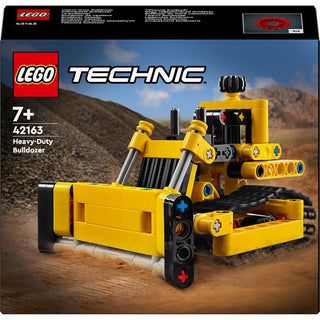 LEGO Technic Heavy-Duty Bulldozer Set, Construction Vehicle Toy for Kids, Boys and Girls with Realistic Features for Imaginative Play, Small Gift Idea 42163