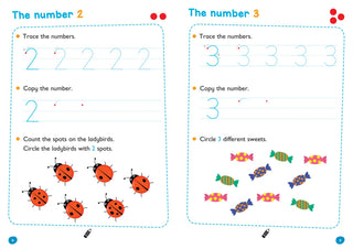 Collins Numbers 0-20 Age 3-5 Wipe Clean Activity Book: Ideal for Home Learning