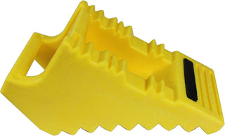 Maxxhaul 70472 Solid Rubber Heavy Duty Black Wheel Chock 2-Pack, 8" X 4" X 6"