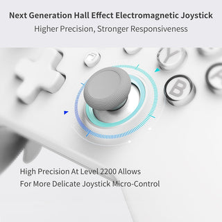 GuliKit KK3 Max Game Controller Hall Effect Joysticks Analog & Digital Triggers Wireless Pro 1000HZ Polling Rate Maglev/HD/Rotory Vibration Compatible with Switch/PC/Android/iOS/Steam Deck (Black)