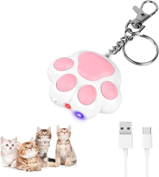 Mumoo Bear Cat Toys, Laser Pointer with 5 Adjustable Patterns, USB Recharge Laser, Long Range and 3 Modes Training Chaser Interactive Toy, Dog Laser Toy