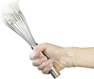 Falcon Vinyl Gloves - Clear Powder Free (M)